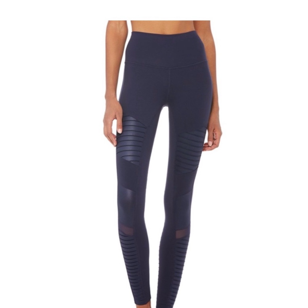 High-Waisted Black Leggings